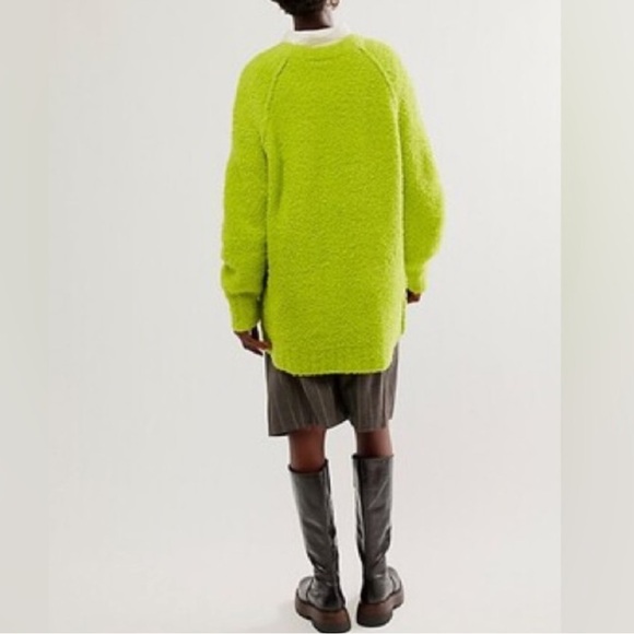 NWOT Free People Teddy Sweater Tunic, M - Picture 7 of 12